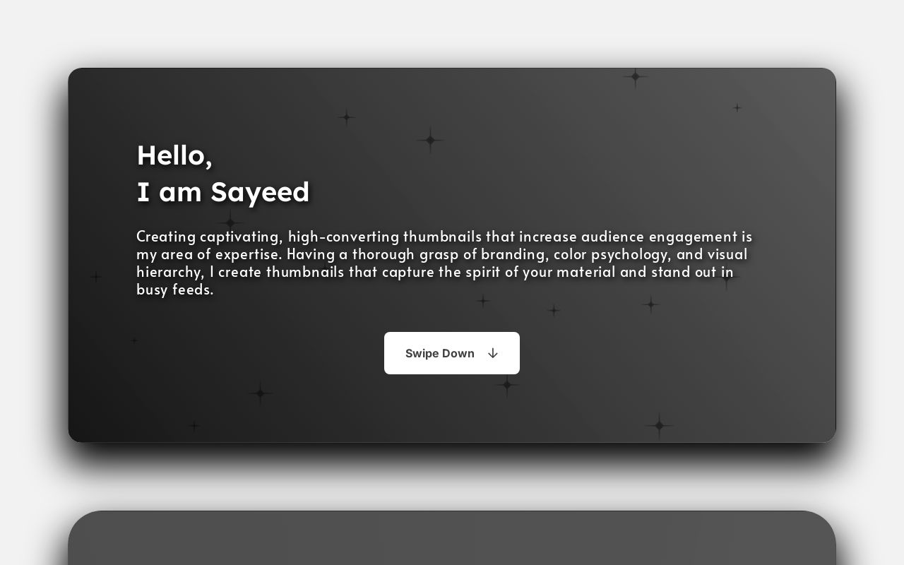 Carrd profile picture for @sayeed